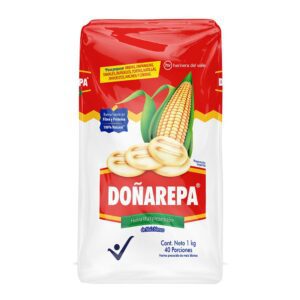 Harina de maiz blanco Doñarepa 1kg
