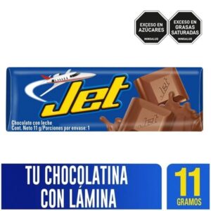 Chocolatina Jet de 11 gramos