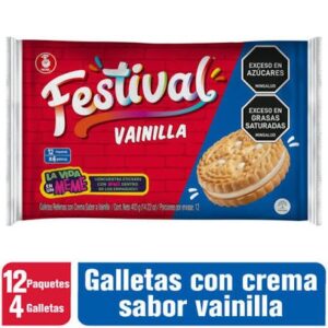 Festival Vainilla 12 Unidades