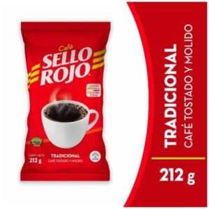 Café Sello Rojo Tradicional 212 Gramos