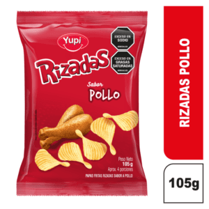 Papas Rizadas sabor a Pollo de 105gr