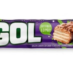 Chocolatina Gol Galletas con Caramelo 31 gramos
