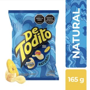Pasabocas DETODITO naturales (165 gr) Paquete grande