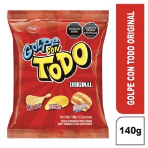 Pasabocas GOLPE con todo (140 gr)
